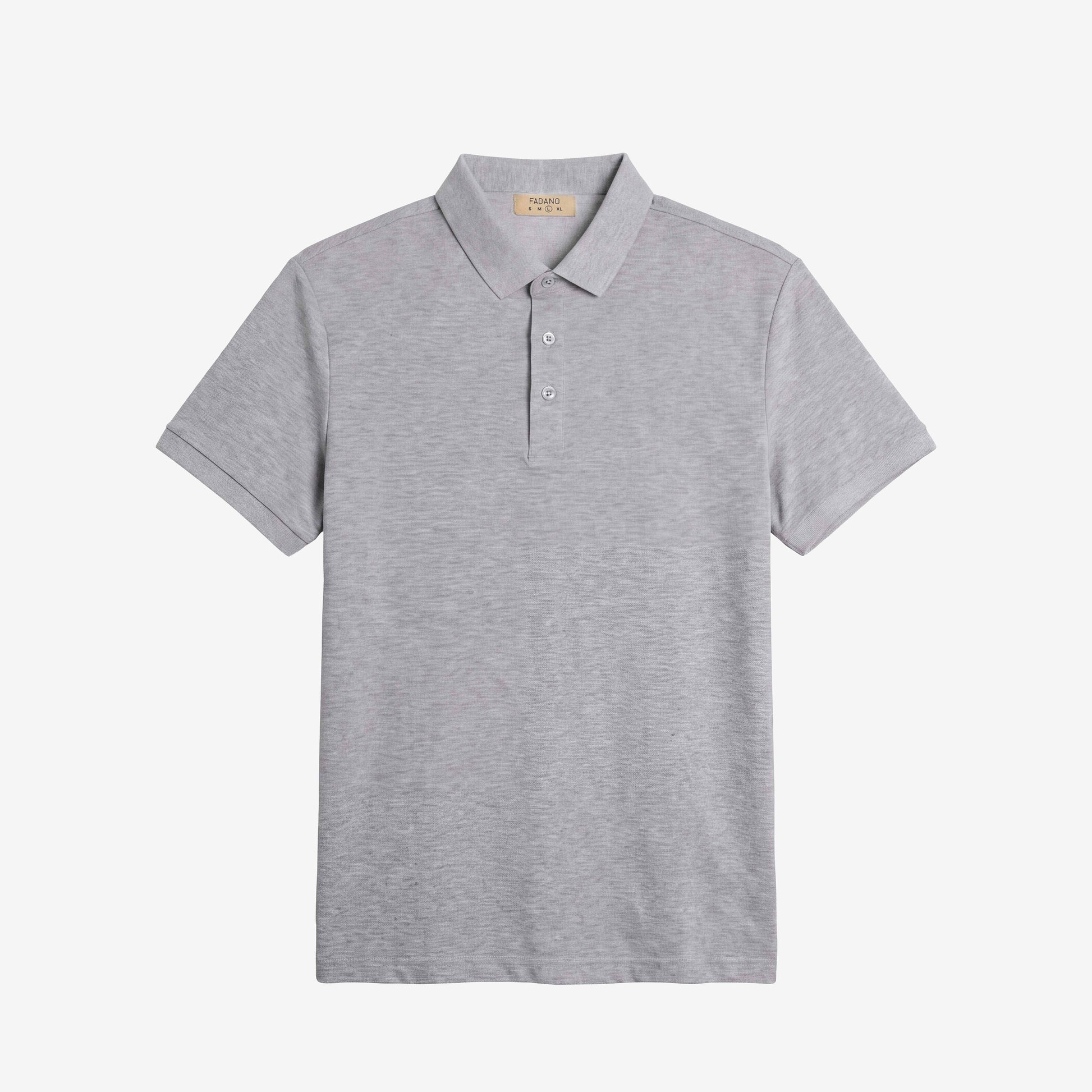 EaseFit Classic Polo - ⁠ ⁠Light Grey
