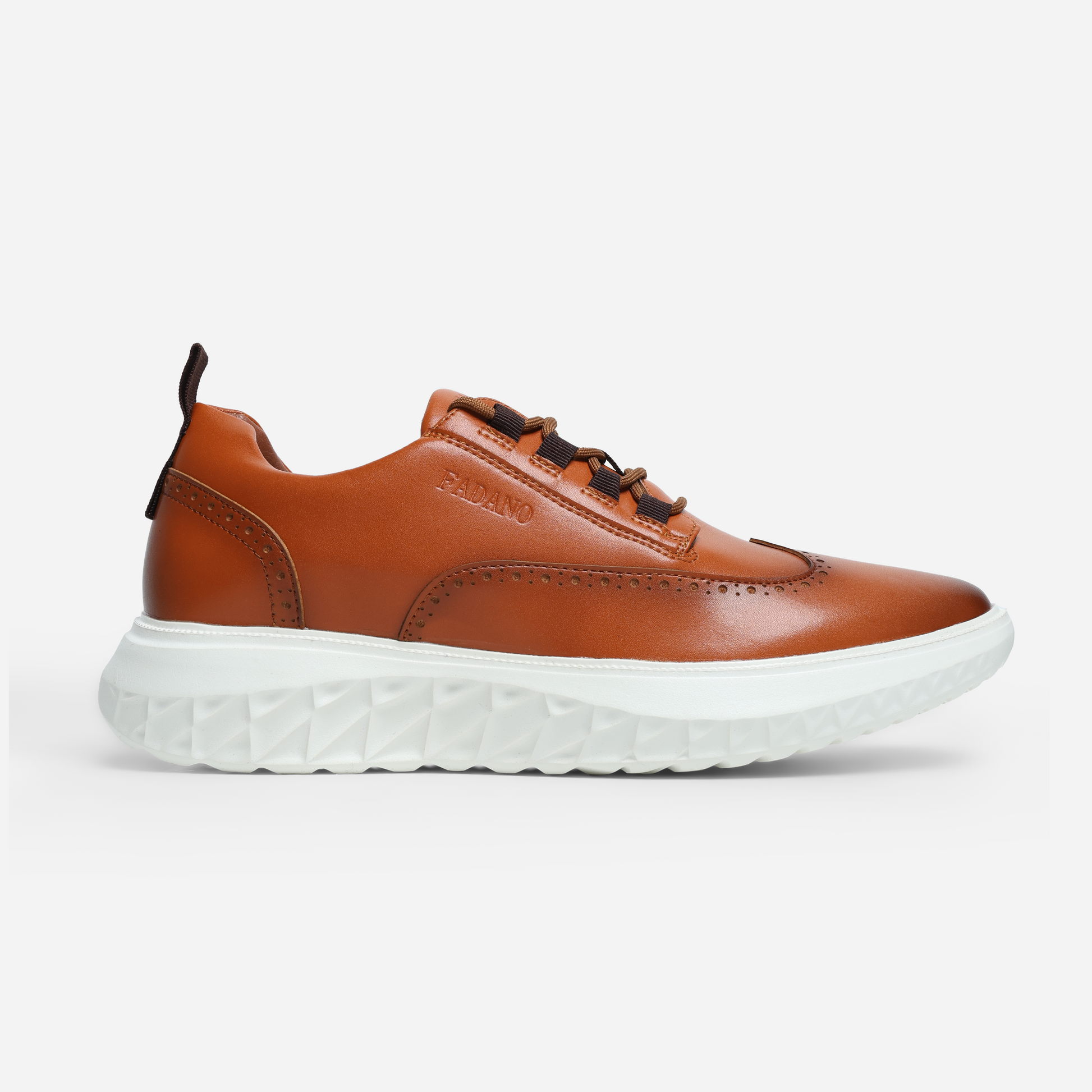 Quantum Strides - Brown/white