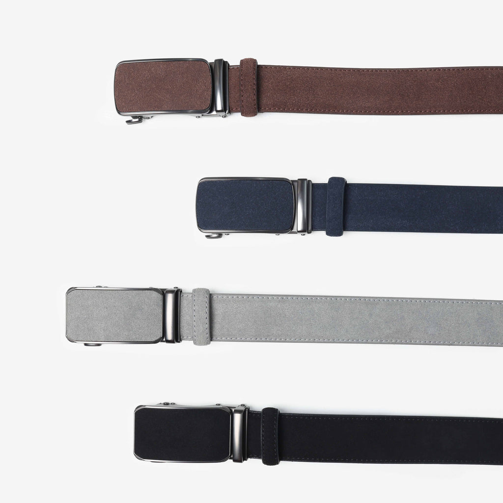 Alden Suede Auto-Lock Belt - Coffee