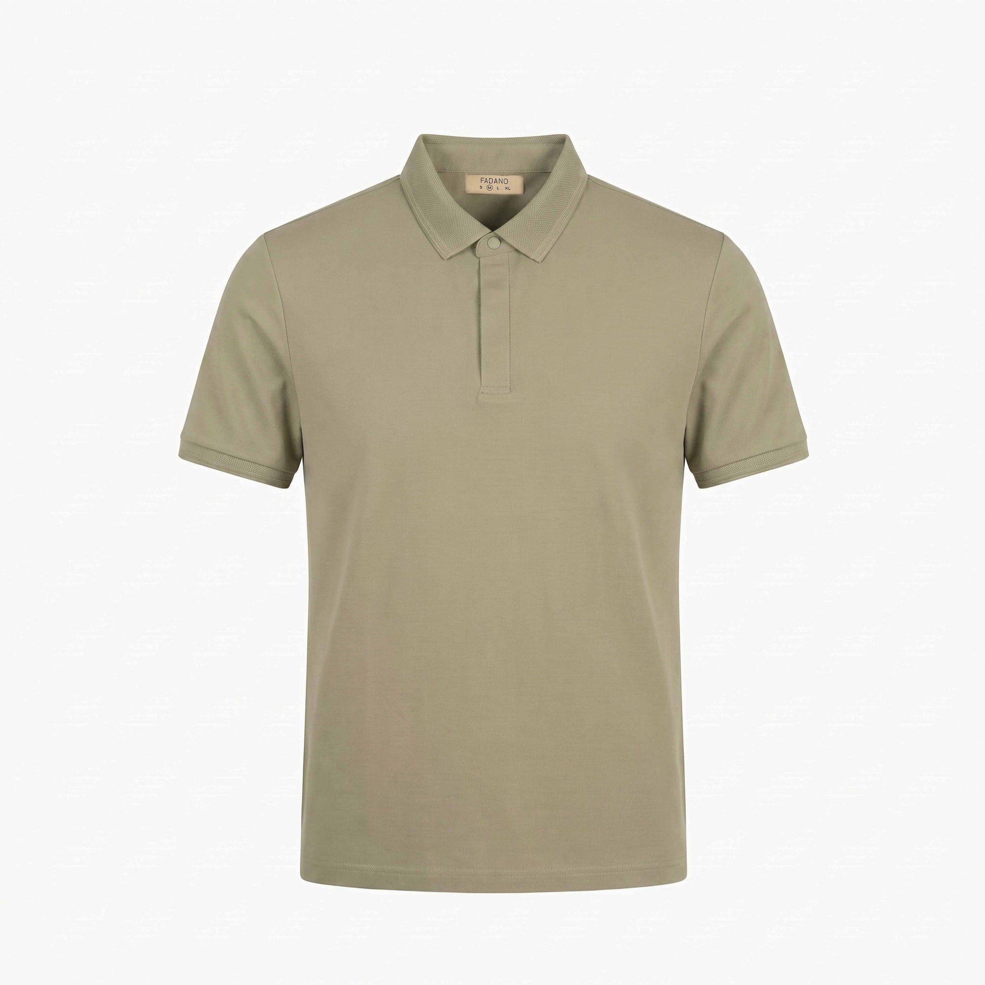 Signature Knit Polo - Sage Green