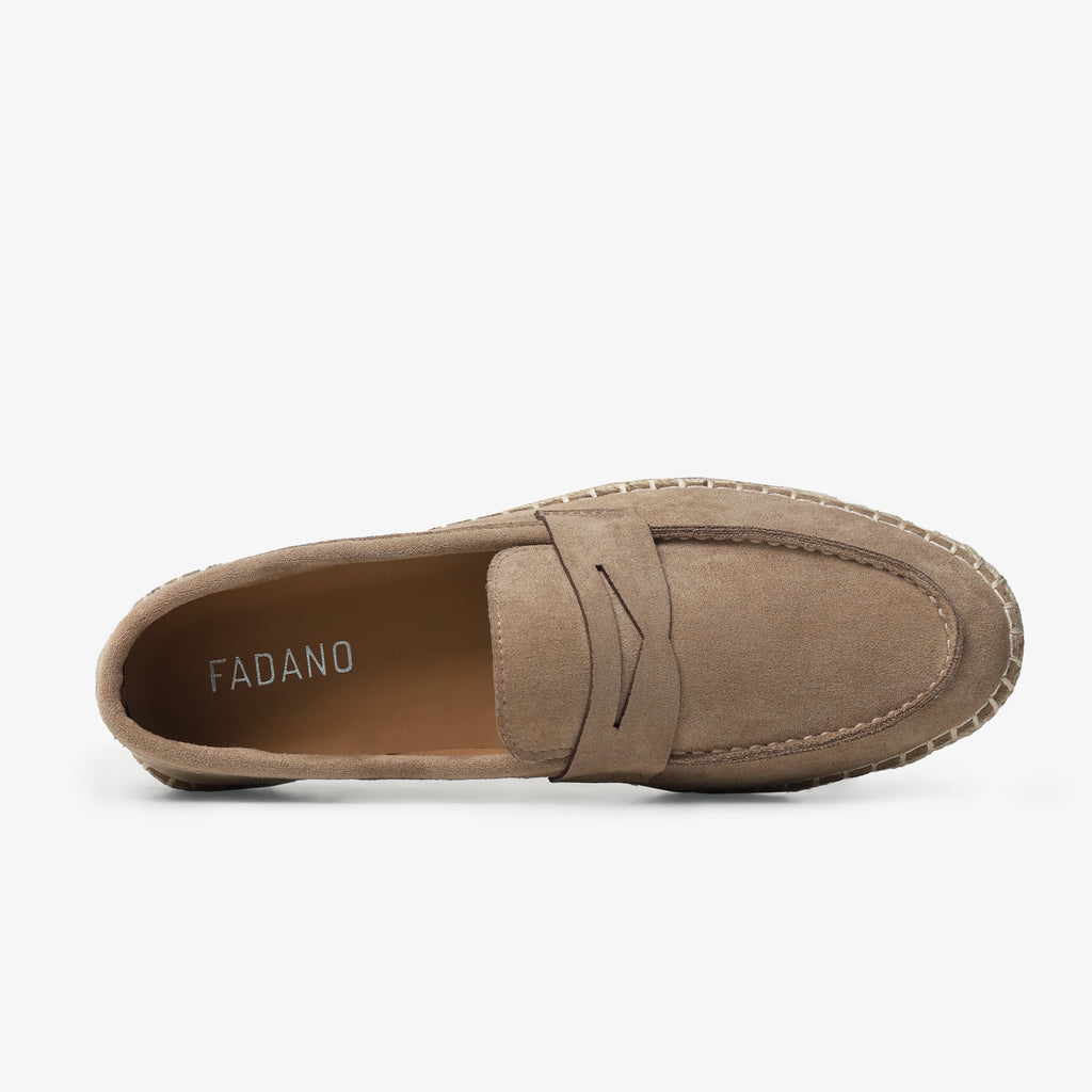 Beckett Espadrille - Sand Brown