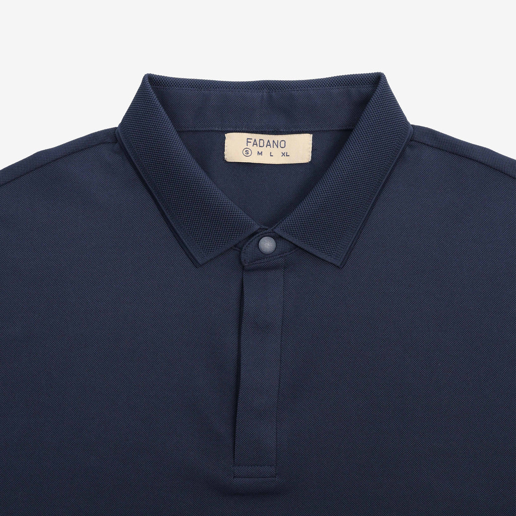 Signature Knit Polo - ⁠Navy Blue