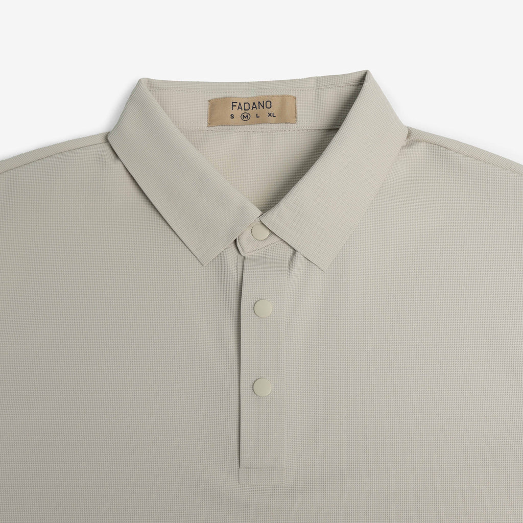 AeroTech Performance Polo - Cream