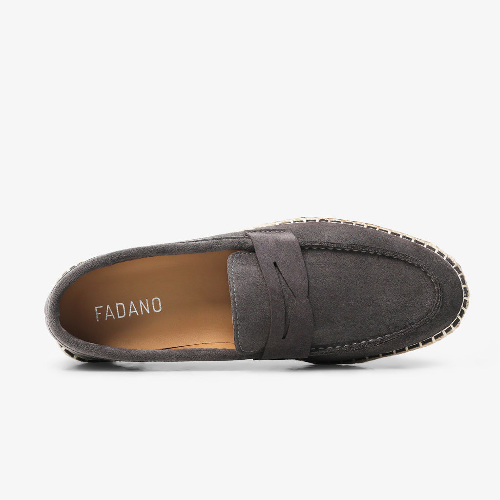 Beckett Espadrille - Dark Grey