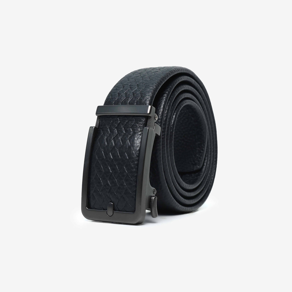 Ravello Auto-Lock Belt - Black Textured