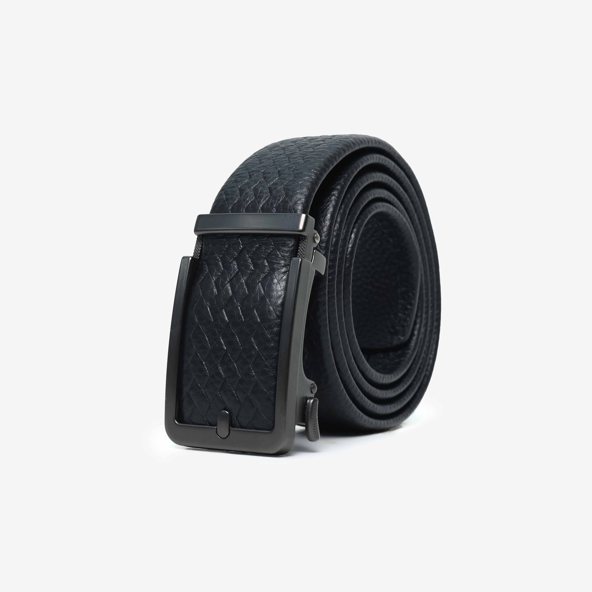 Ravello Auto-Lock Belt - Black Textured