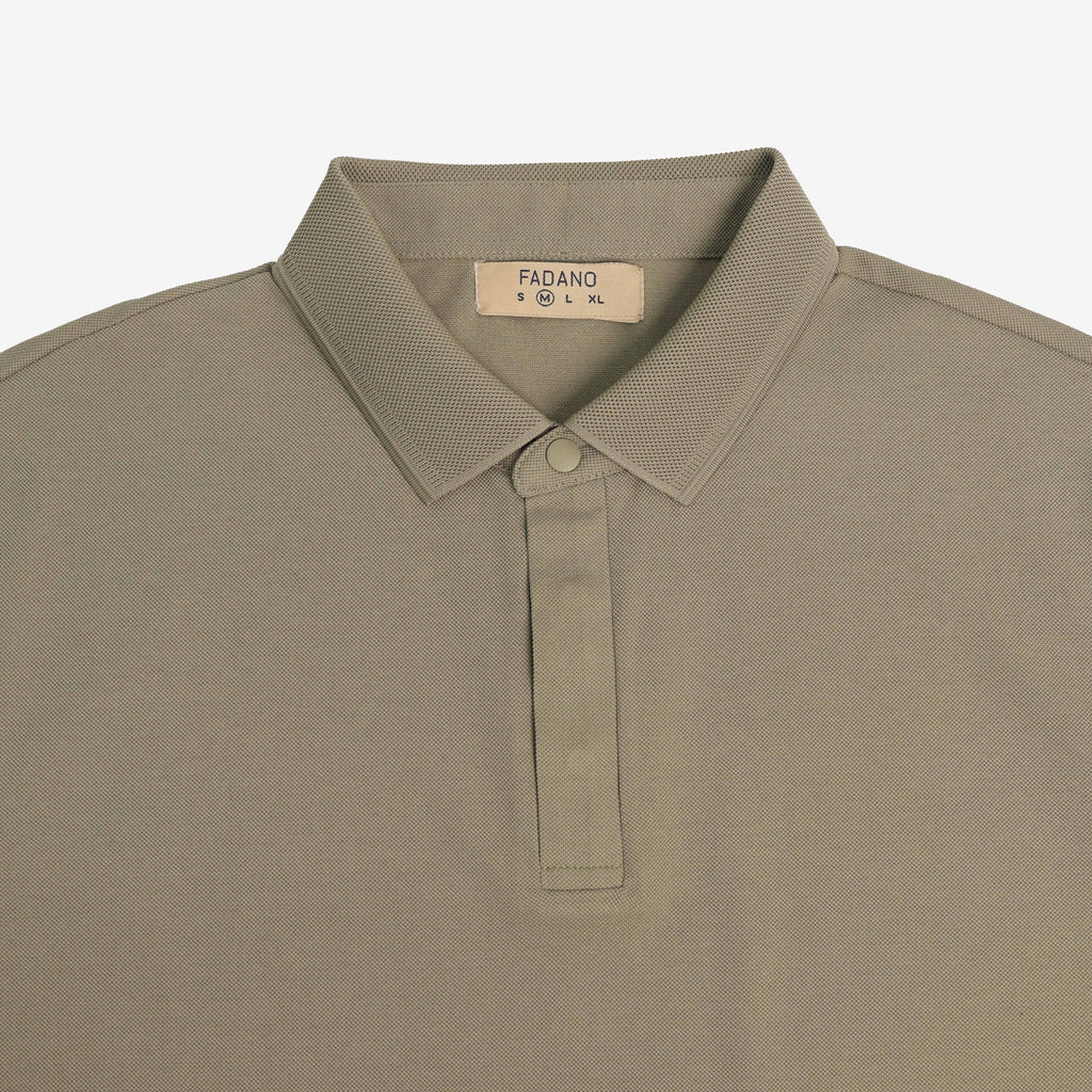 Signature Knit Polo - Sage Green