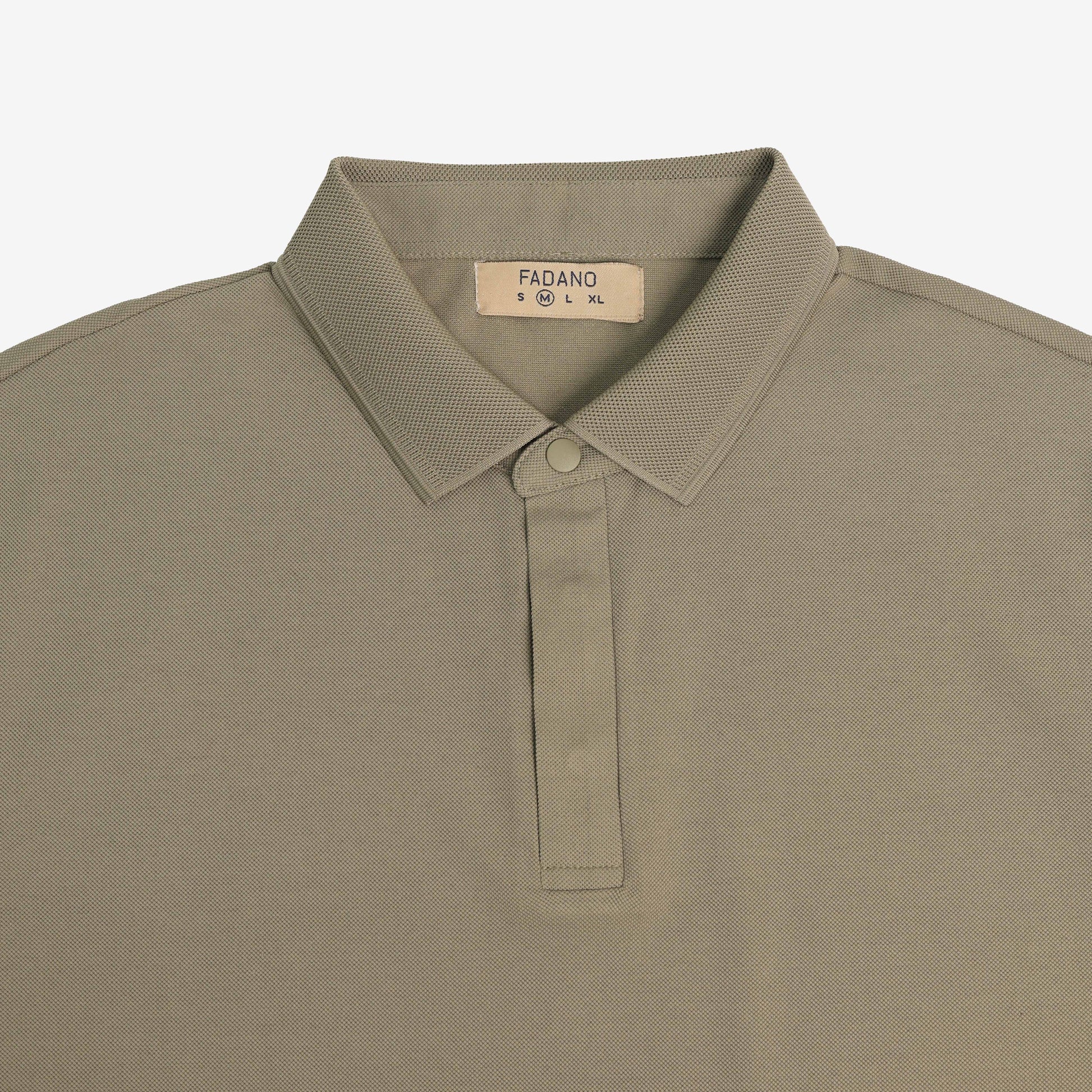 Signature Knit Polo - Sage Green