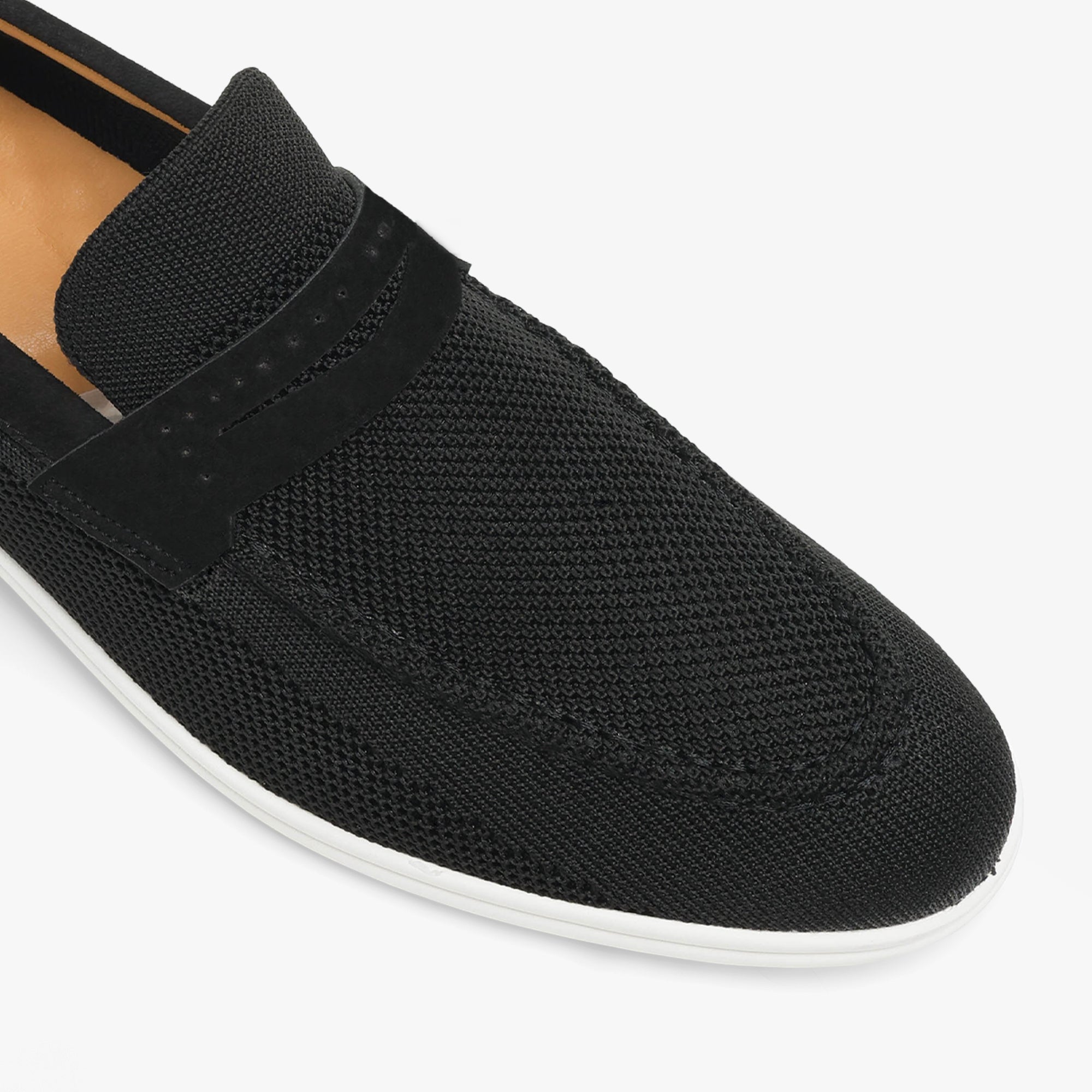 Zandov Penny Loafers- Black | Classic Penny Design with Modern