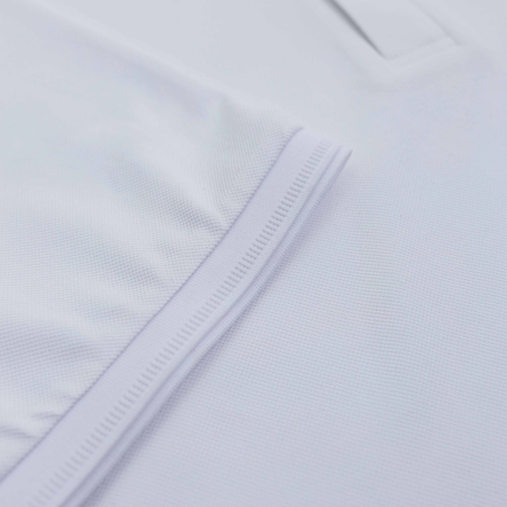 Signature Knit Polo - White