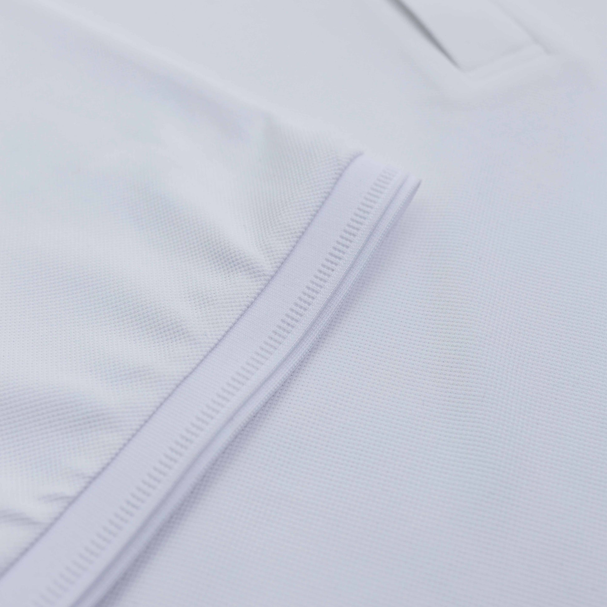 Signature Knit Polo - White