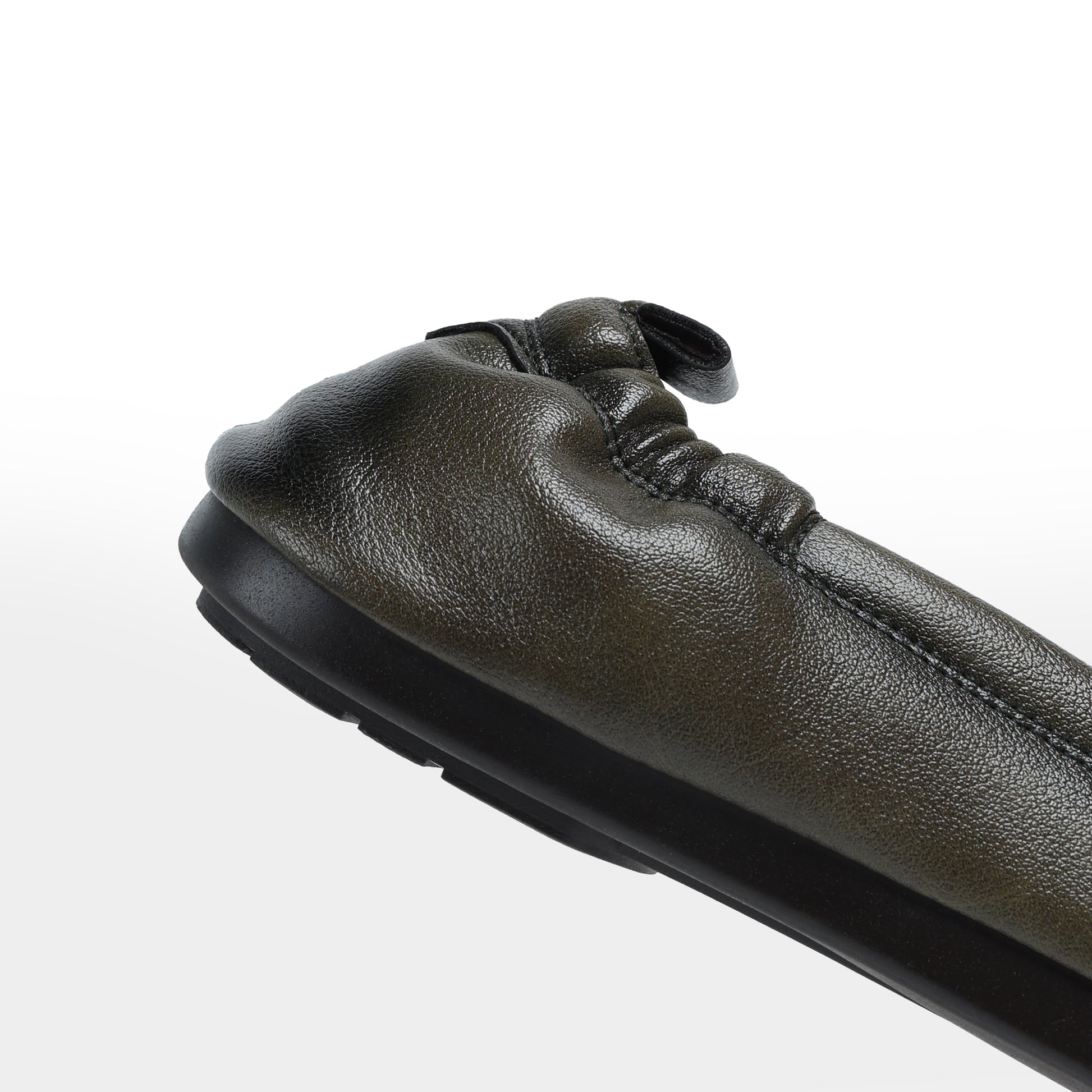 Stratford Driving Loafer - Olive Green - Fadano