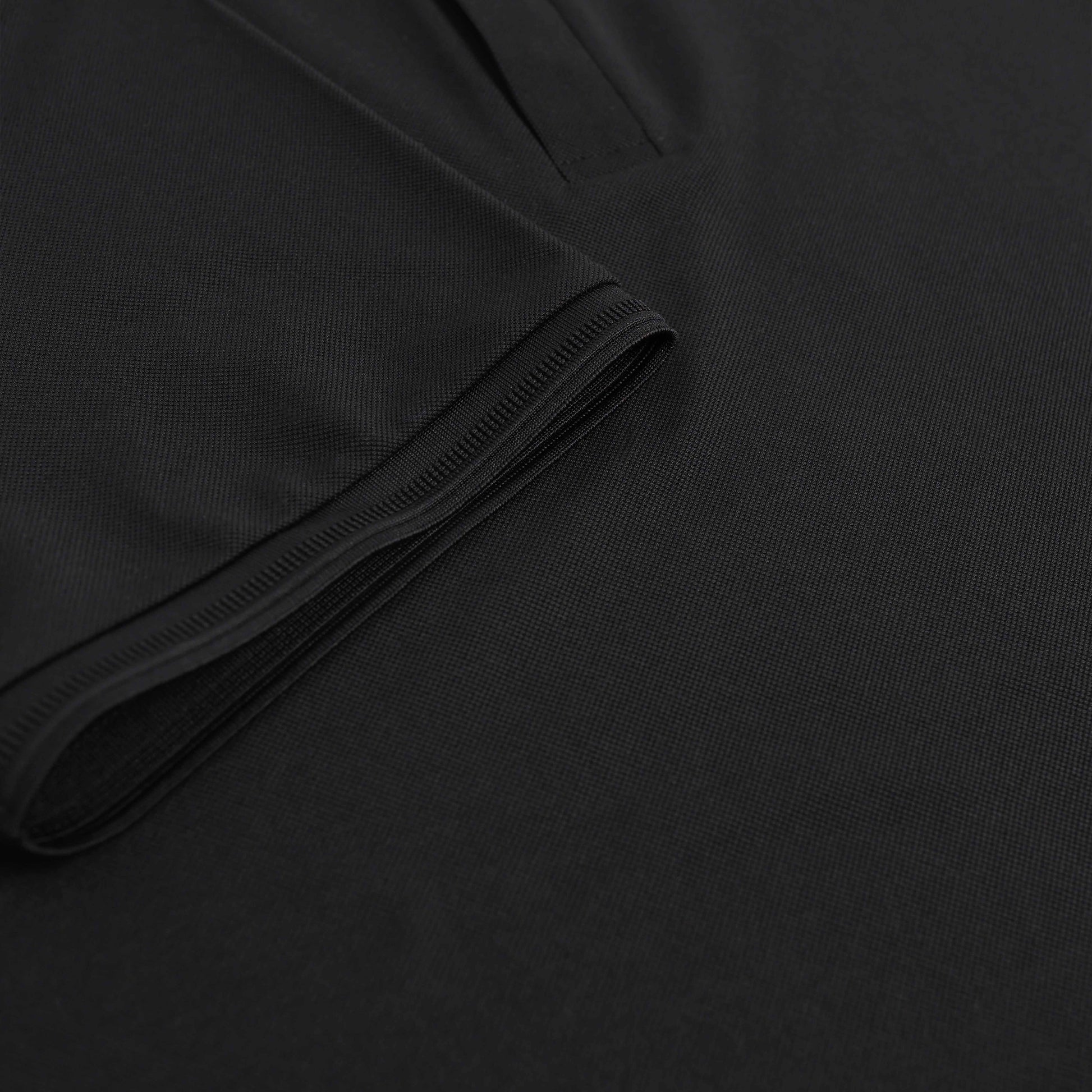 Signature Knit Polo - Black