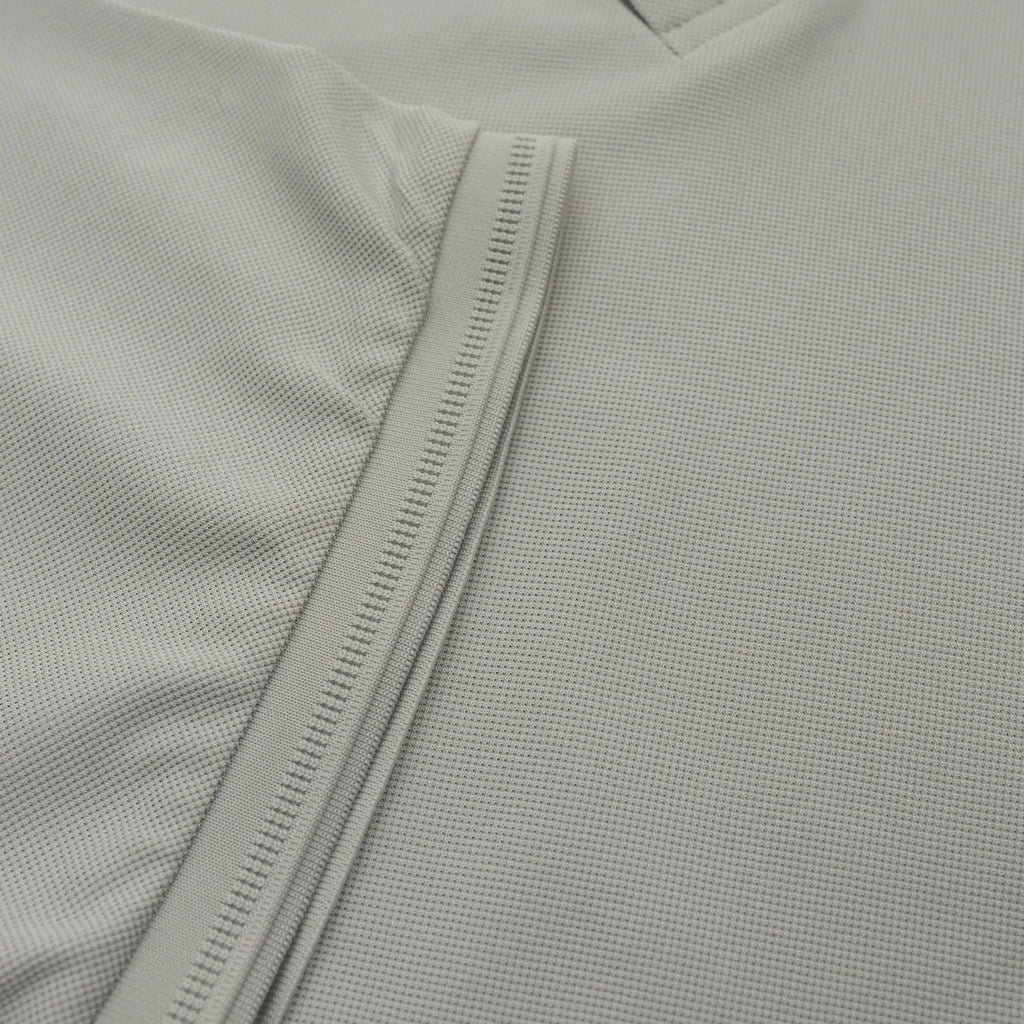 Signature Knit Polo - Light Grey