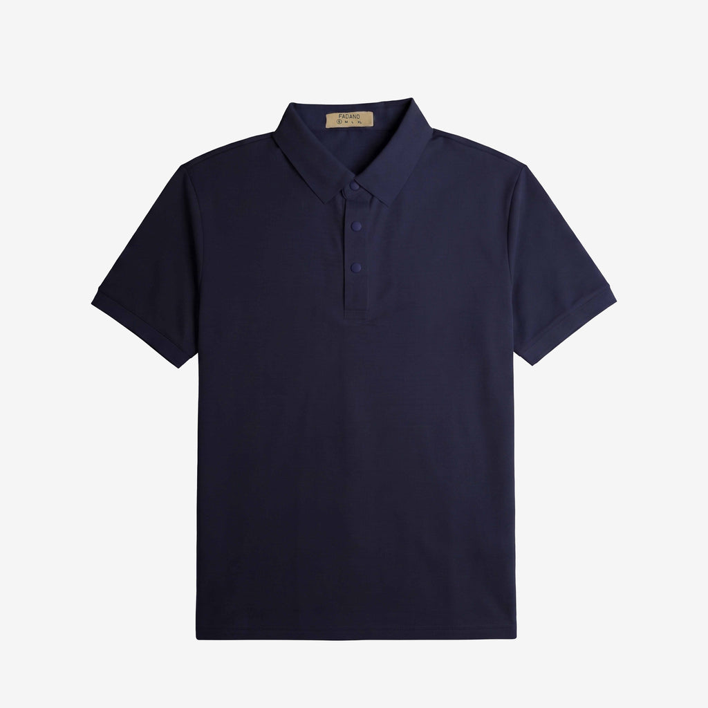 AeroTech Performance Polo - ⁠Navy Blue