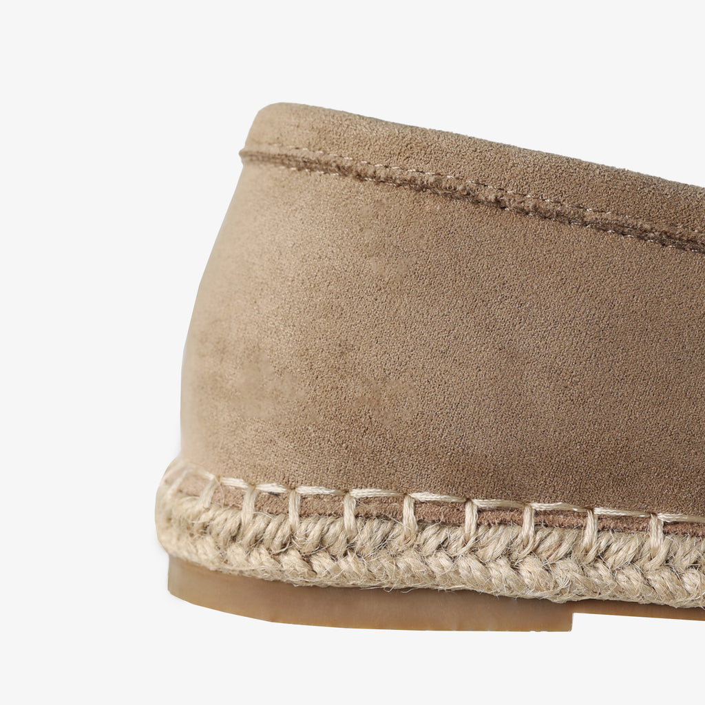 Beckett Espadrille - Sand Brown
