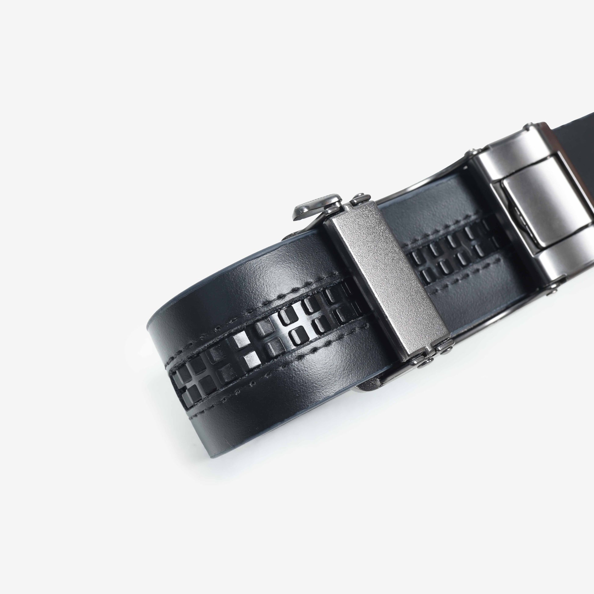 Alden Suede Auto-Lock Belt - Black