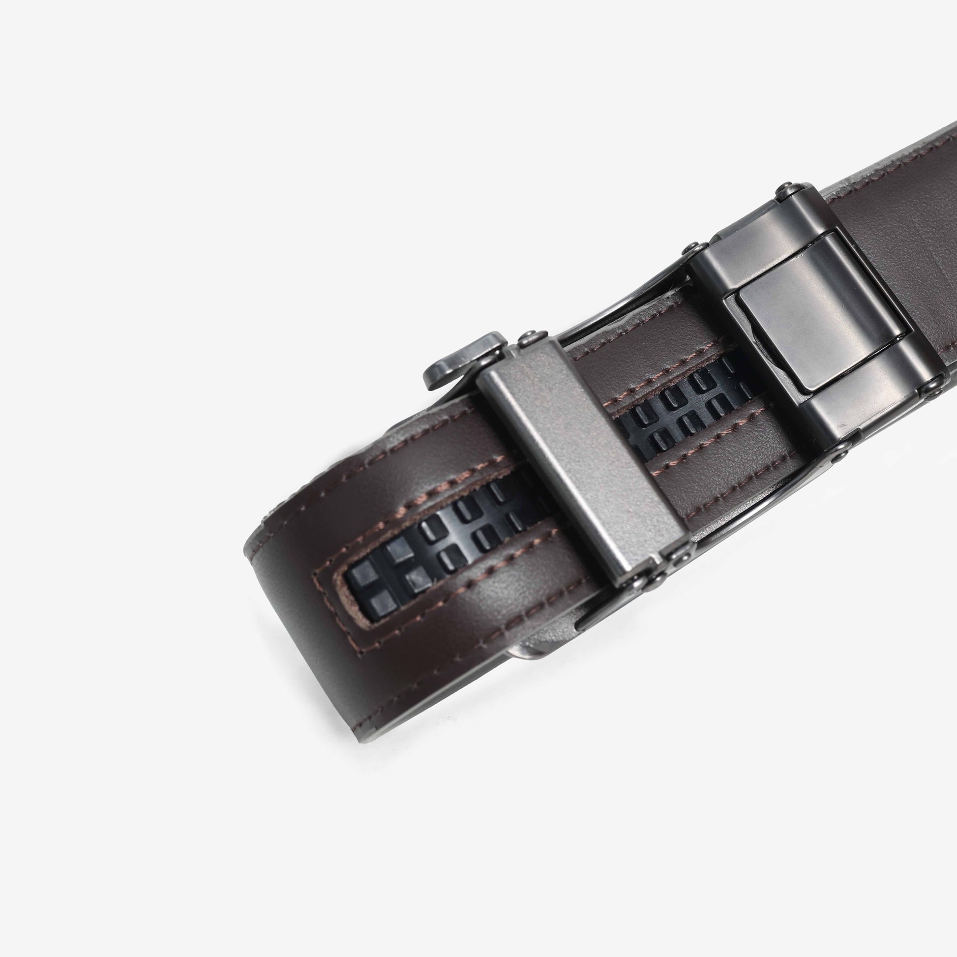 Alden Suede Auto-Lock Belt - Ash Grey
