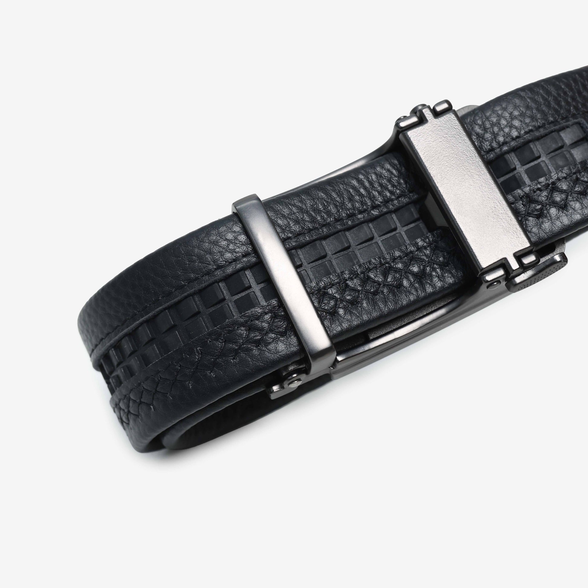 Ravello Auto-Lock Belt - Black Textured
