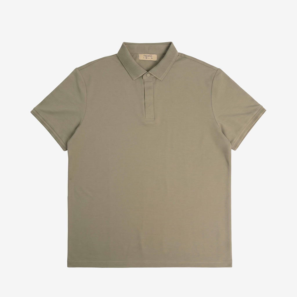 Signature Knit Polo - Sage Green