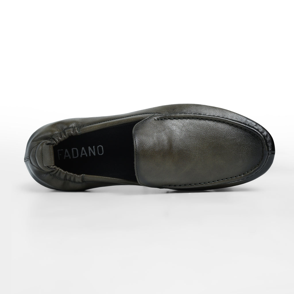 Stratford Driving Loafer - Olive Green