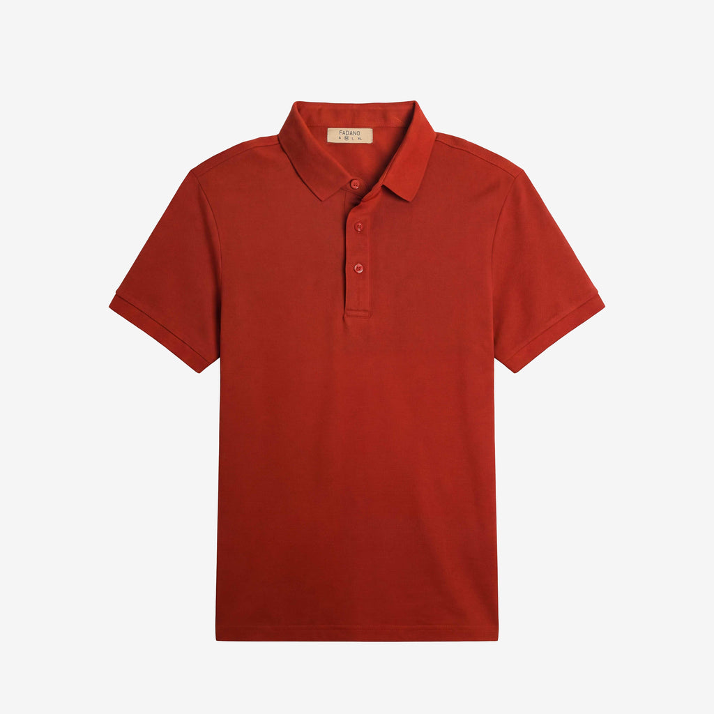 EaseFit Classic Polo - Rust