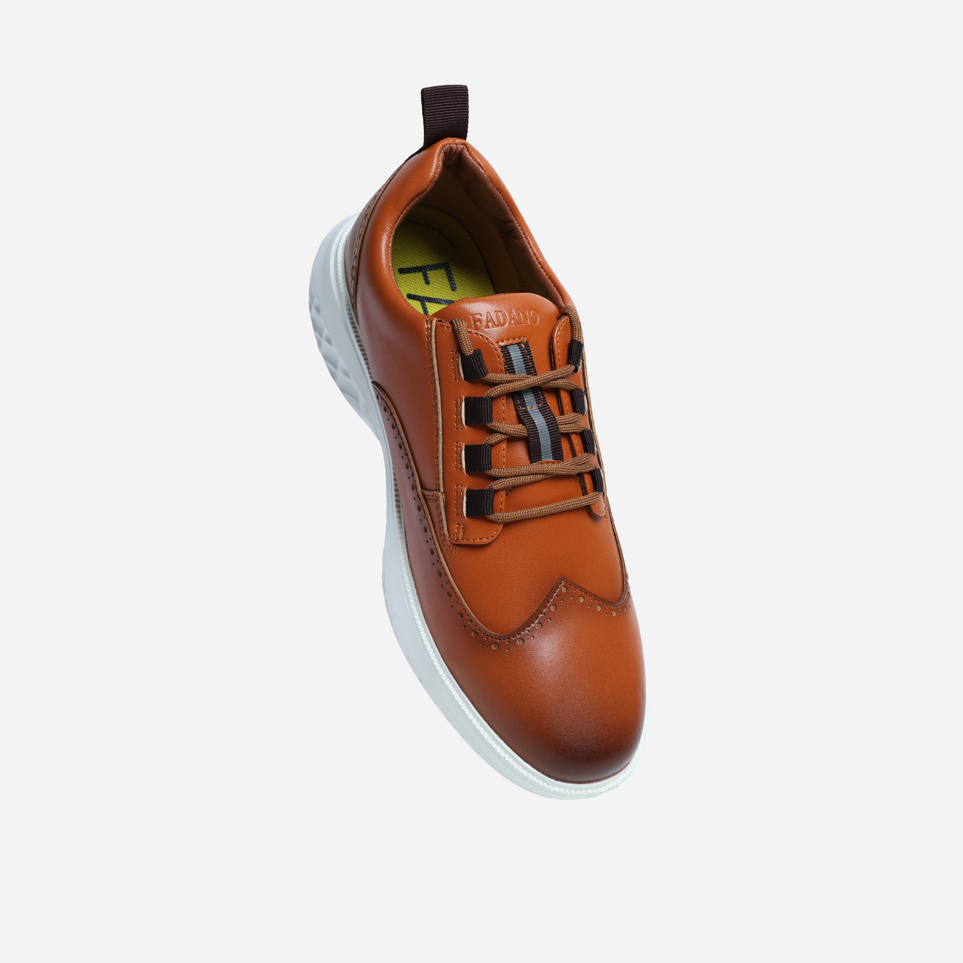 Quantum Strides - Brown/white