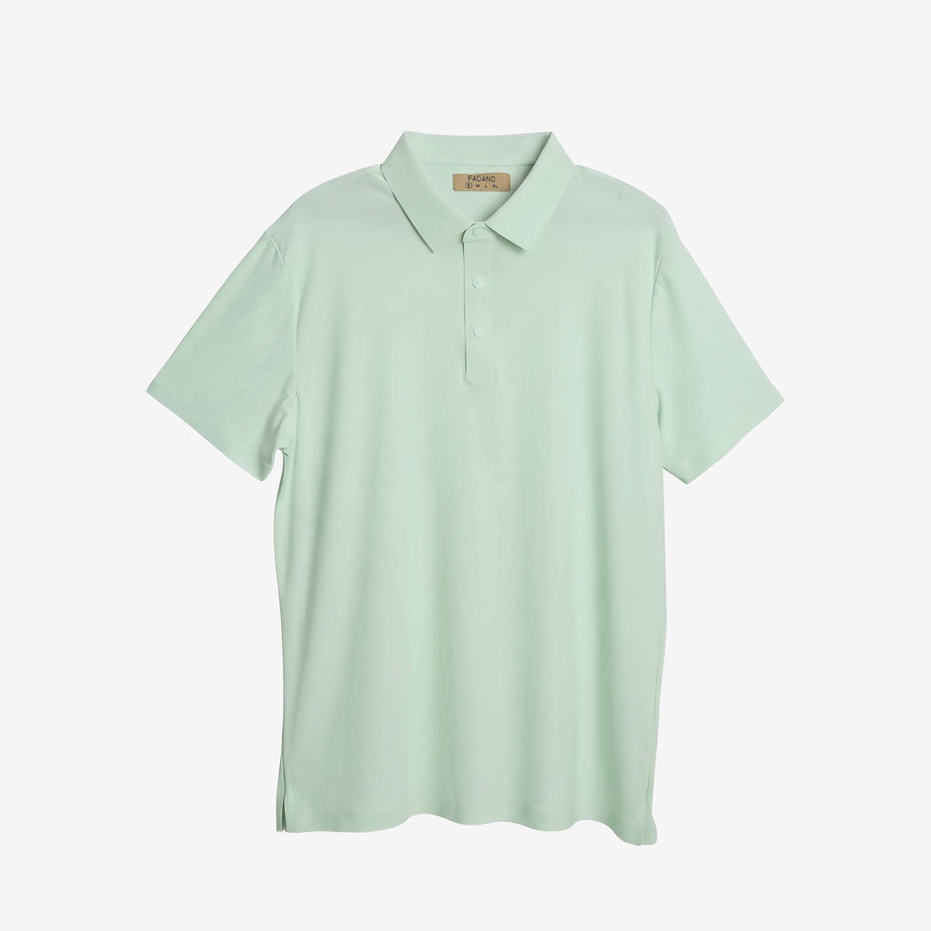 AeroTech Performance Polo - Mint Green