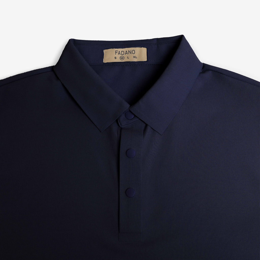 AeroTech Performance Polo - ⁠Navy Blue