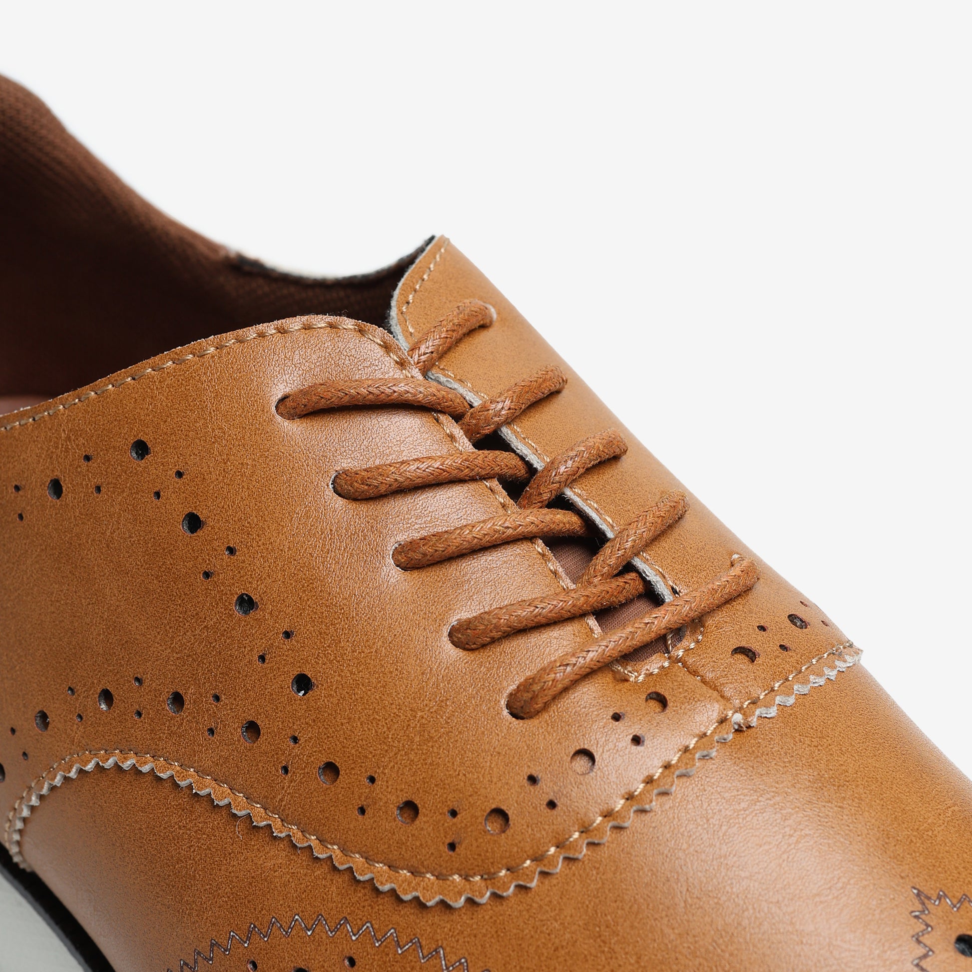 Caliber-Brown-front-closeup-view