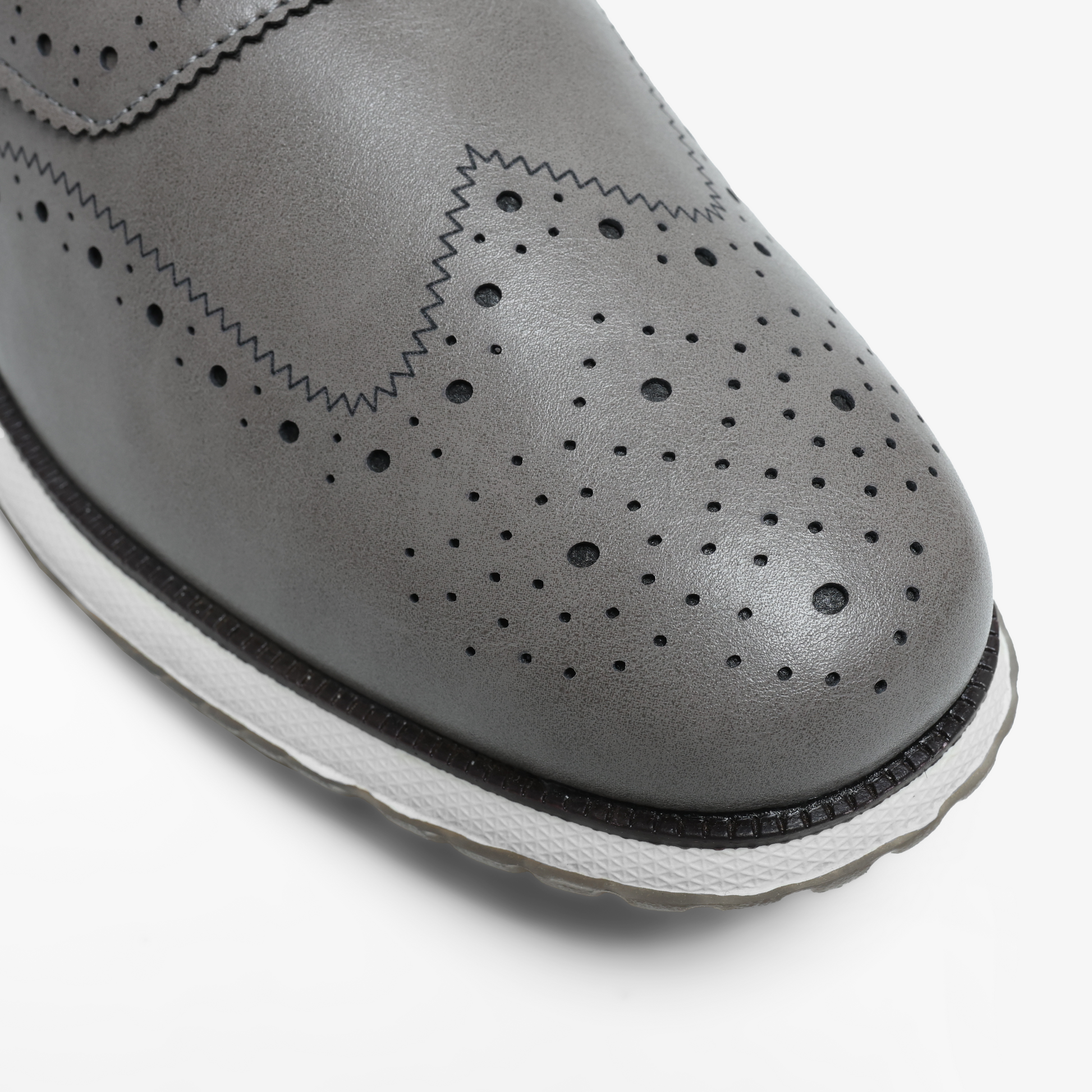 Caliber-Grey-corner-closeup-view