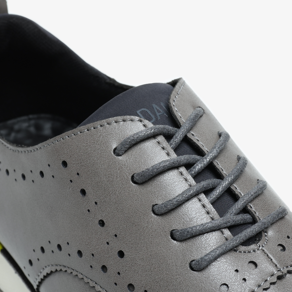 Caliber-Grey-front-closeup-view