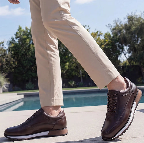 Collins Hybrid Oxfords - Coffee