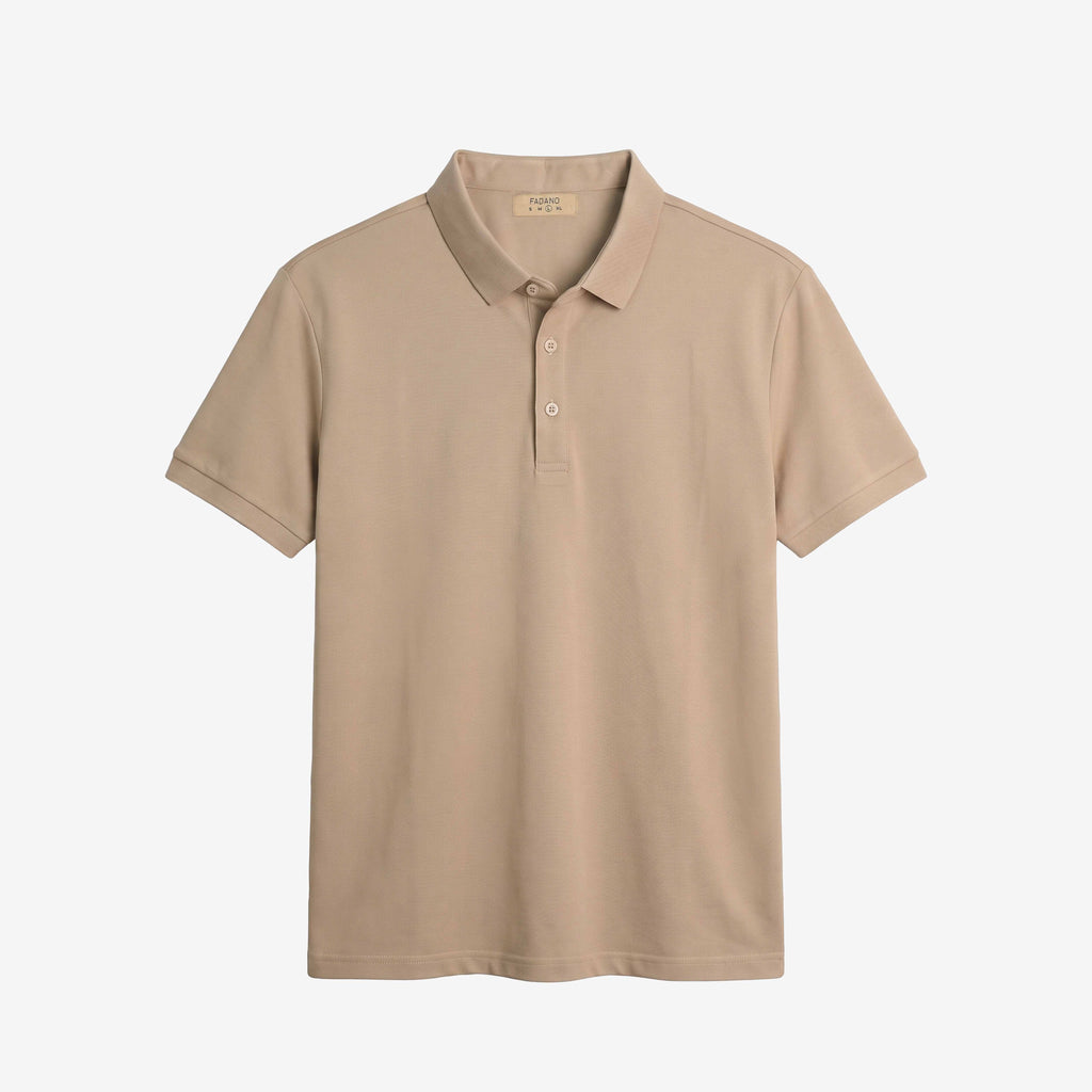 EaseFit Classic Polo - ⁠Beige