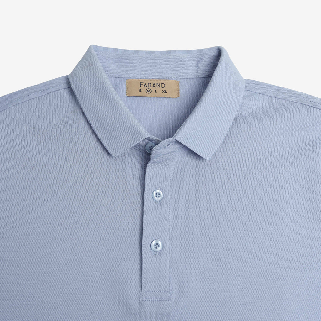 EaseFit Classic Polo - Ice Blue