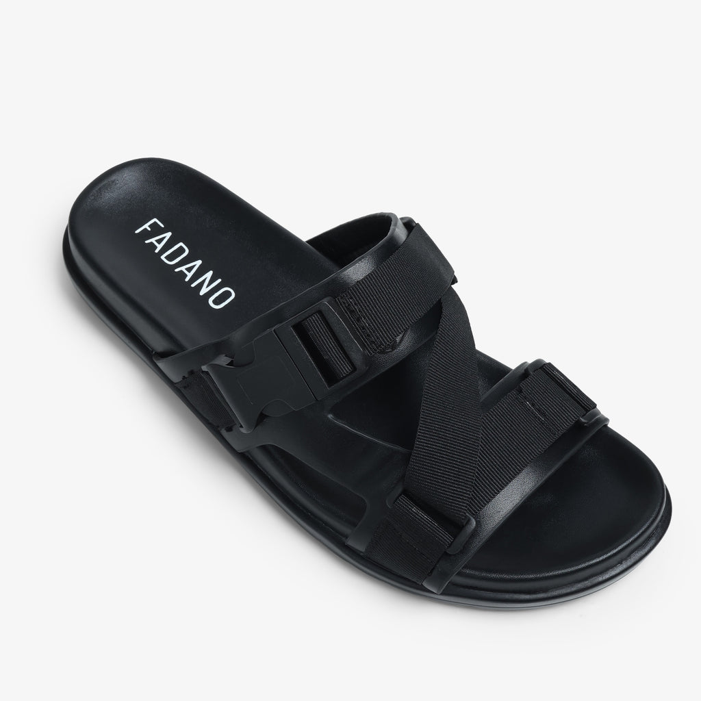 Lewis Cross-Strap Sandal