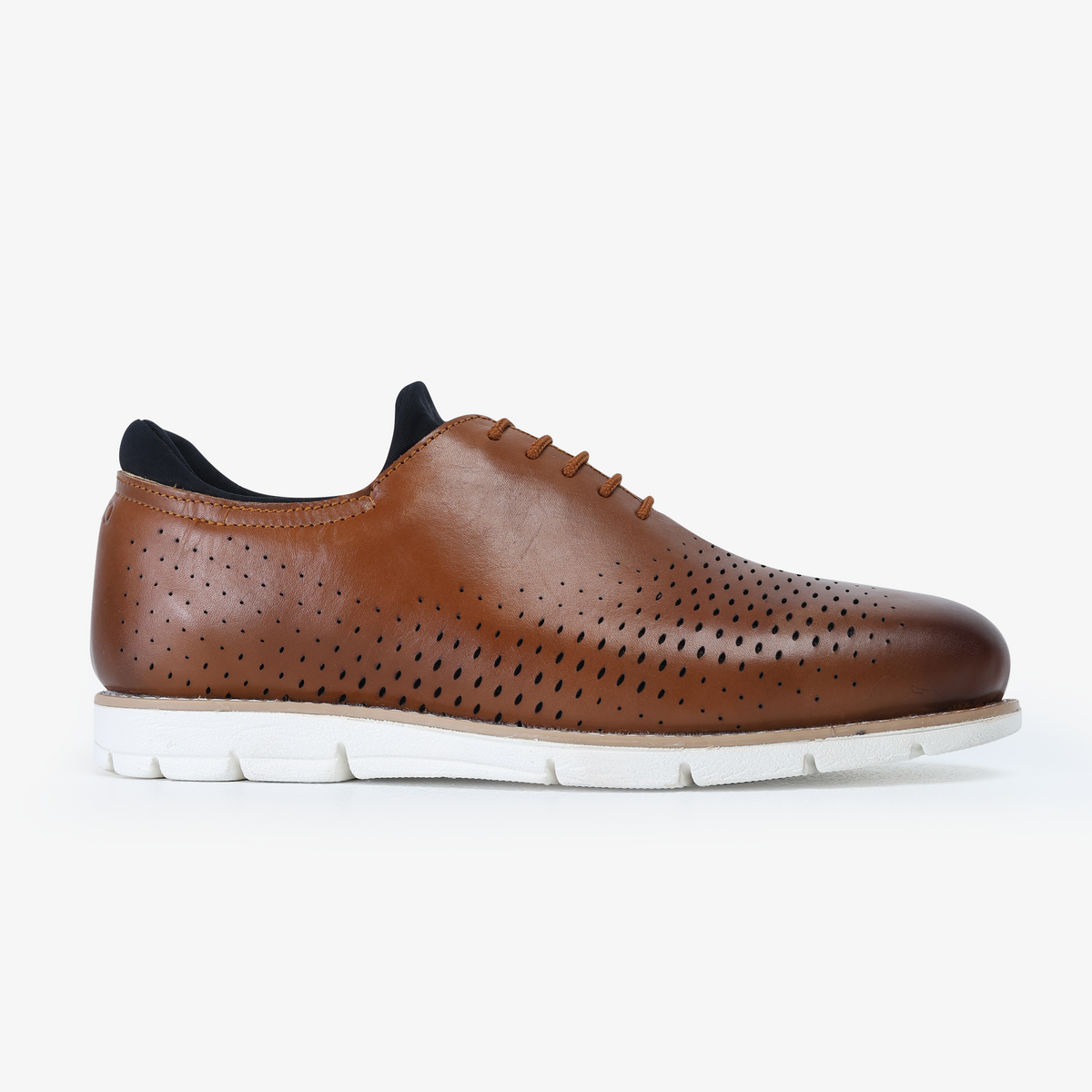 Glides™ Hybrid Business Oxfords (Brown / White)