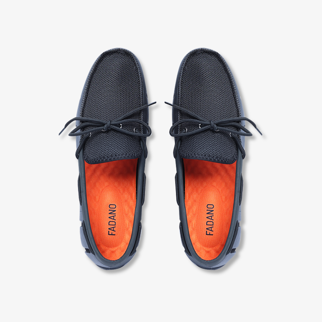 Polaris Knot Loafers - Black