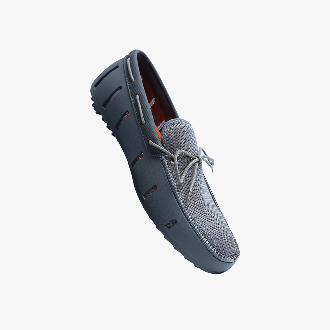 Polaris Knot Loafers - Grey