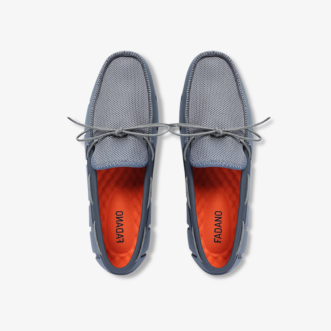 Polaris Knot Loafers - Grey