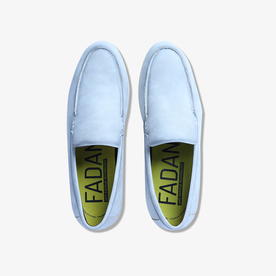 Stratford loafers - light grey