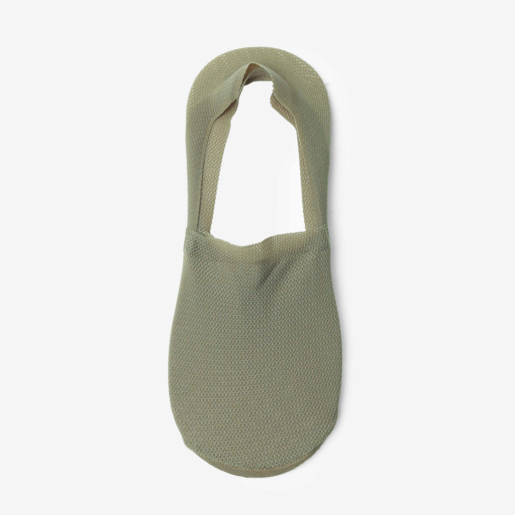 Ice Silk Socks - Olive Green