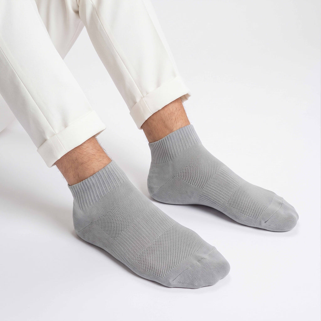 Dynamic Ankle Socks - Light Grey