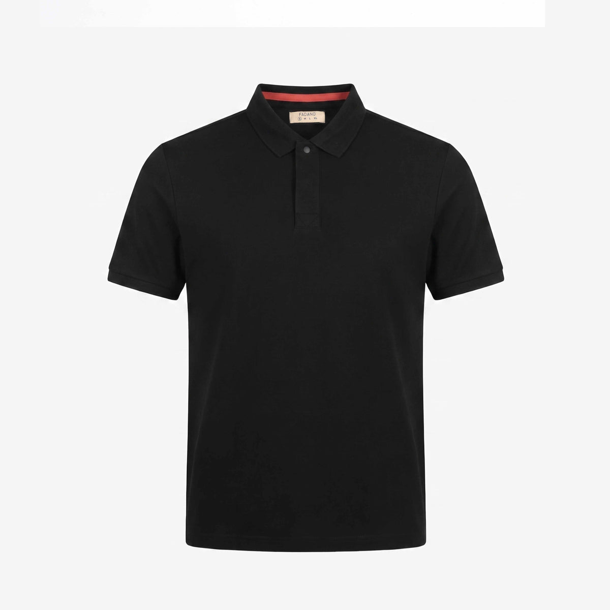 LuxKnit Cotton Polo Shirt in Black Color by Fadano | Buy Signature Polo Shirts for men in Pakistan