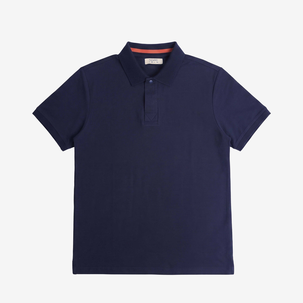 LuxKnit Cotton Polo Shirt in Navy Blue Color by Fadano | Buy Cotton Polo Shirts for men in Pakistan