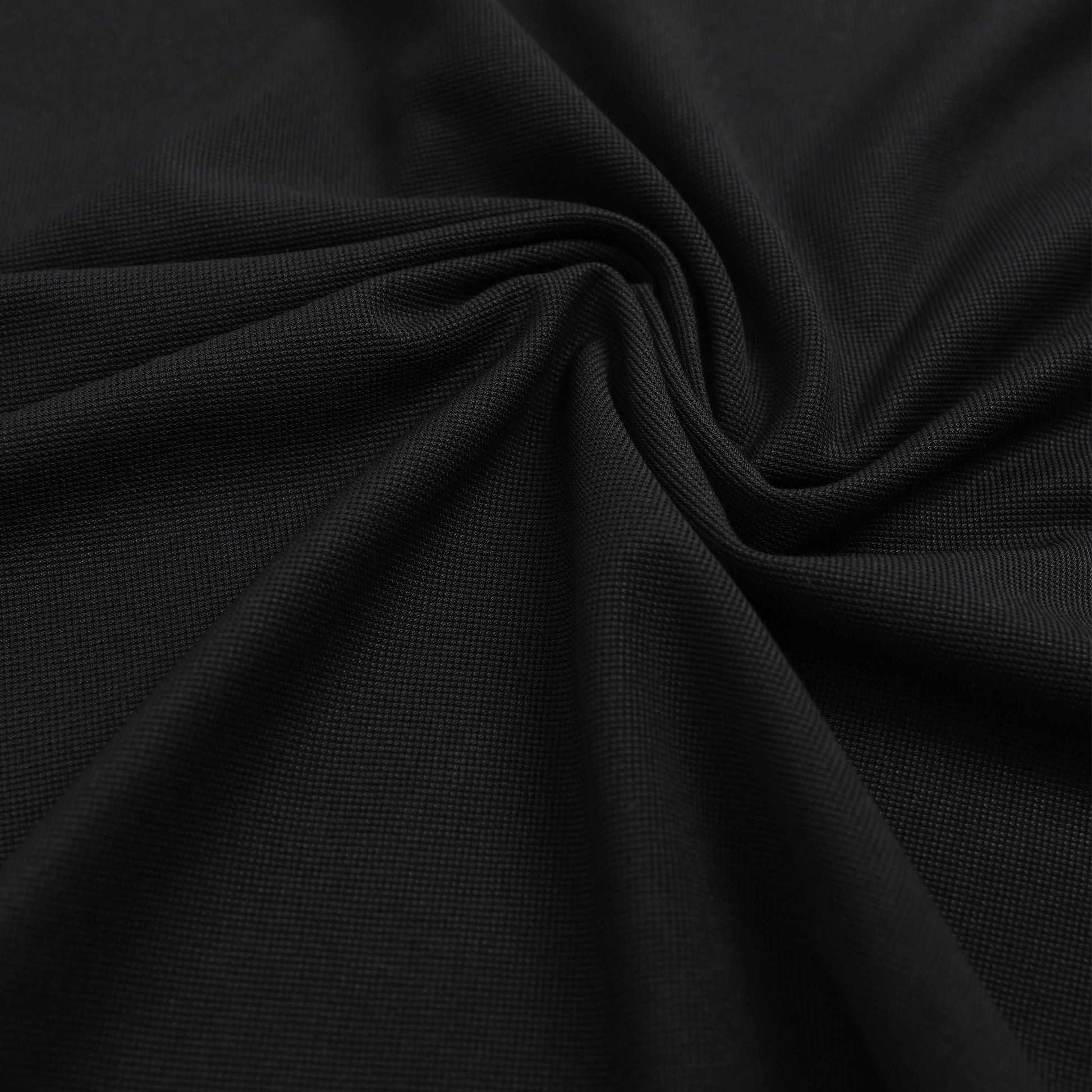 Signature Knit Polo - Black