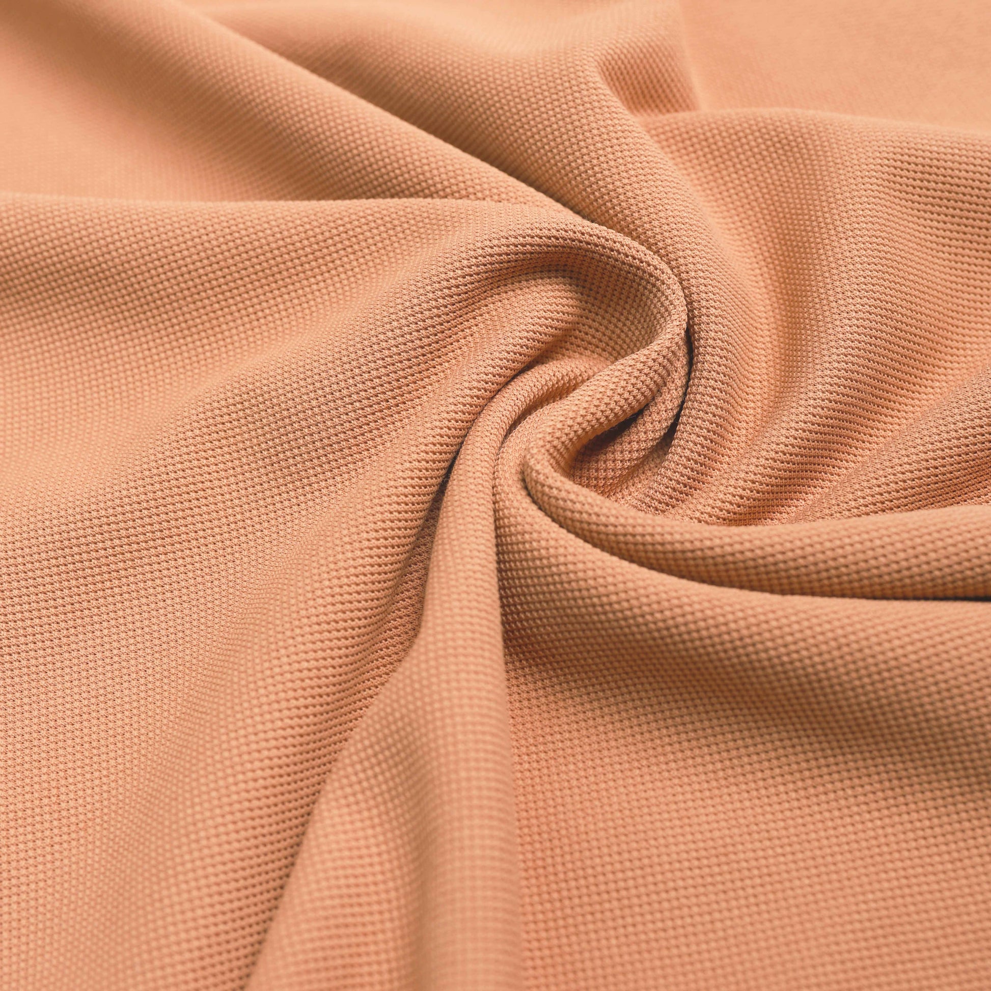 Signature Knit Polo - Peach