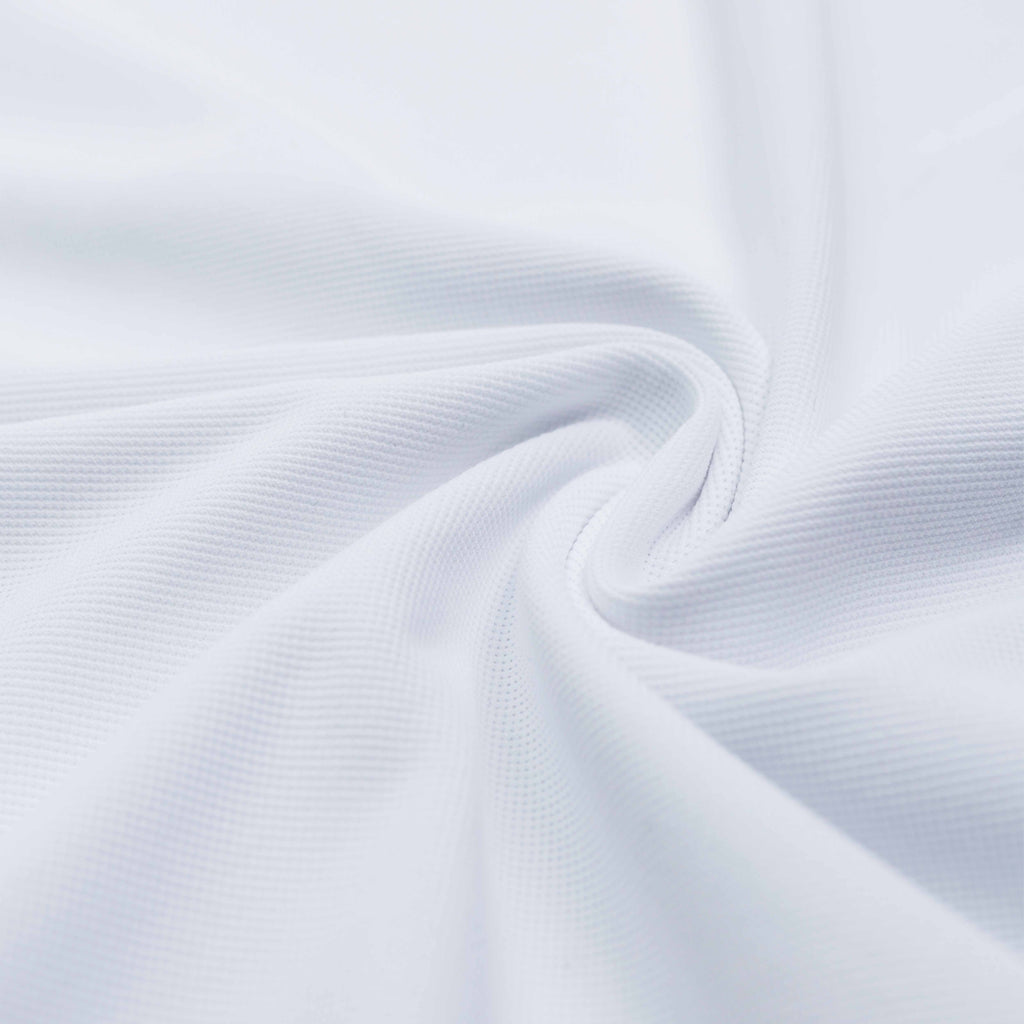 Signature Knit Polo - White