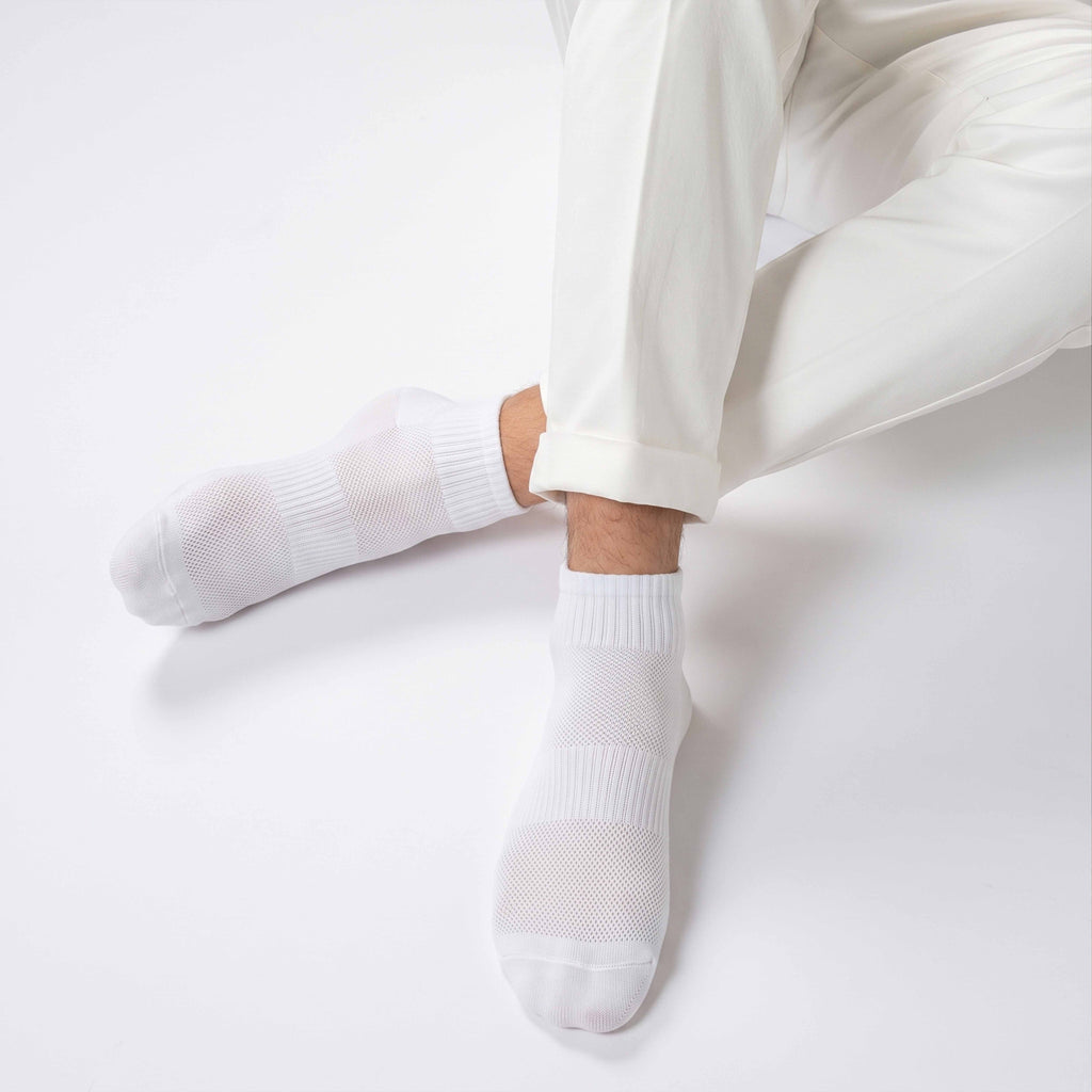 Dynamic Ankle Socks - White