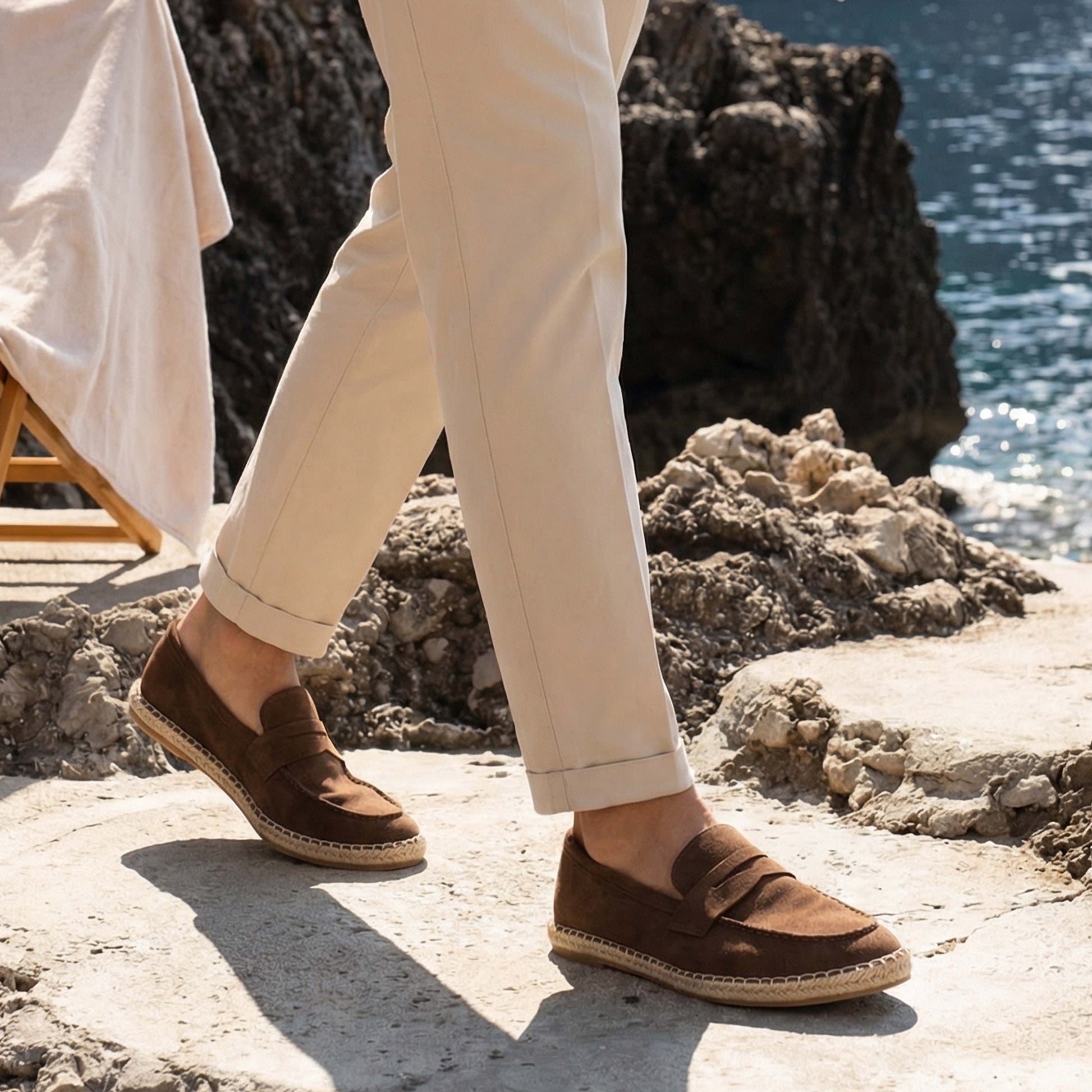 Beckett Espadrille - Coffee